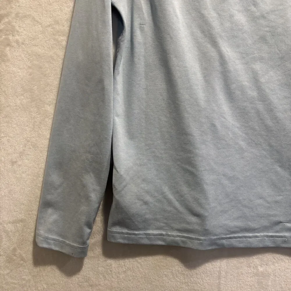 THE NORTH FACE UPF40+ Girl's Size Large 14/16 Blue Long Sleeve Sun & Swim Shirt